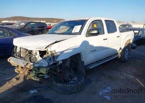 2010 Toyota Tacoma Double Cab из США, поврежденный, VIN 3TMLU4EN7AM047702